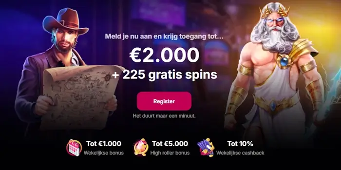 Officiële website van NV Casino in Nederland